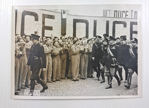 Foto epoca luce 1939 mussolini - foto,