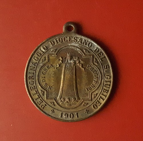Medaglia ricordo santuario - medaglia,