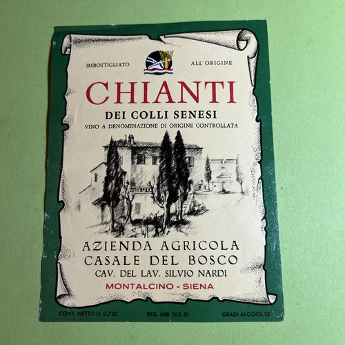Chianti dei colli senesi - colli,