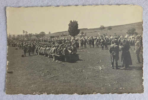 Foto cartolina militari - cartolina,