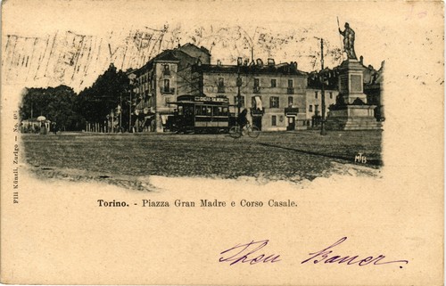 Torino città tram piazza - -,