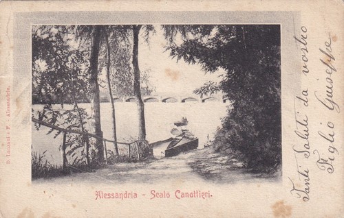 Cartolina alessandria - cartolina,