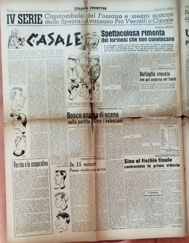 Stampa sportiva 1954 anno - anno, 1