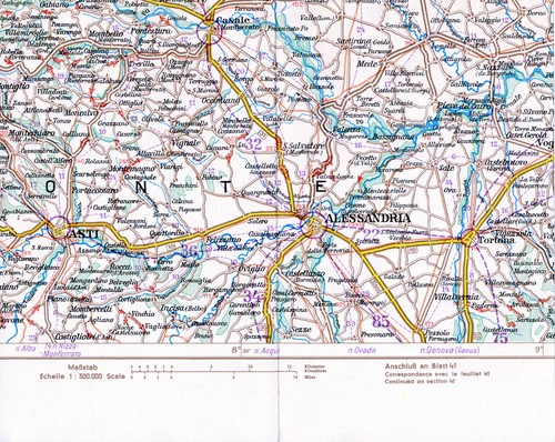Alessandria asti tortona 1933 - alessandria,