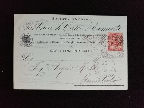 Cartolina casale monferrato - casale,