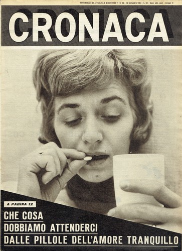 Cronaca 1964 anticoncezionali - cronaca,