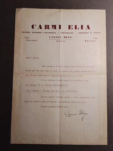 Carta intestata casale - intestata,